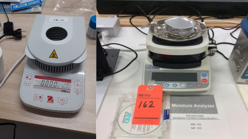 รับซ่อมเครื่องชั่งวิเคราะห์ความชื้น Moisture Balance