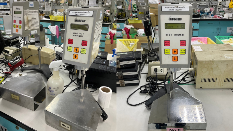 บริการสอบเทียบเครื่องวัดความหนืด Viscometer Brookfield calibration